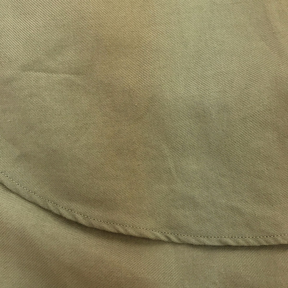 phlannel フランネル 日本製 長袖 ノーカラーシャツ 3 ベージュ メンズ