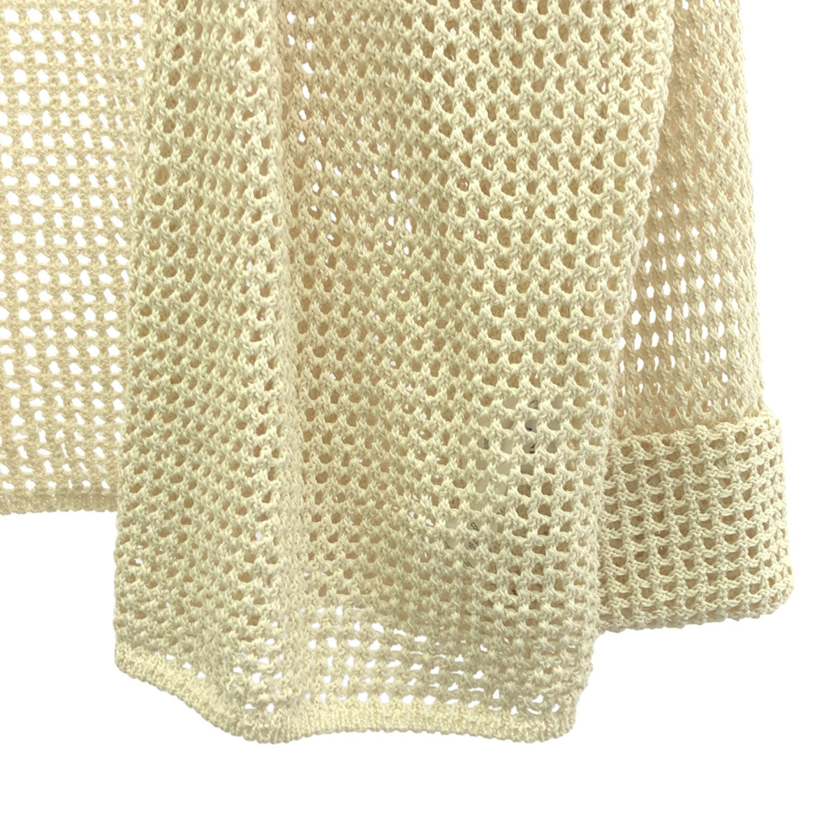 CIVIDINI チヴィディーニ イタリア製 長袖 コットン ニットカーディガン 40 クリーム レディース