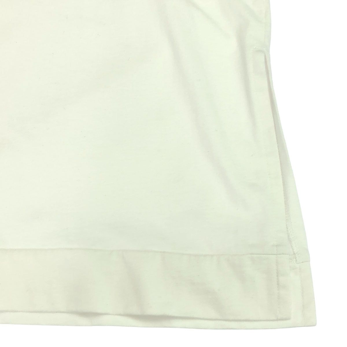 ENFOLD エンフォルド 日本製 長袖 袖フリル サイドスリット チュニック 38 ホワイト レディース