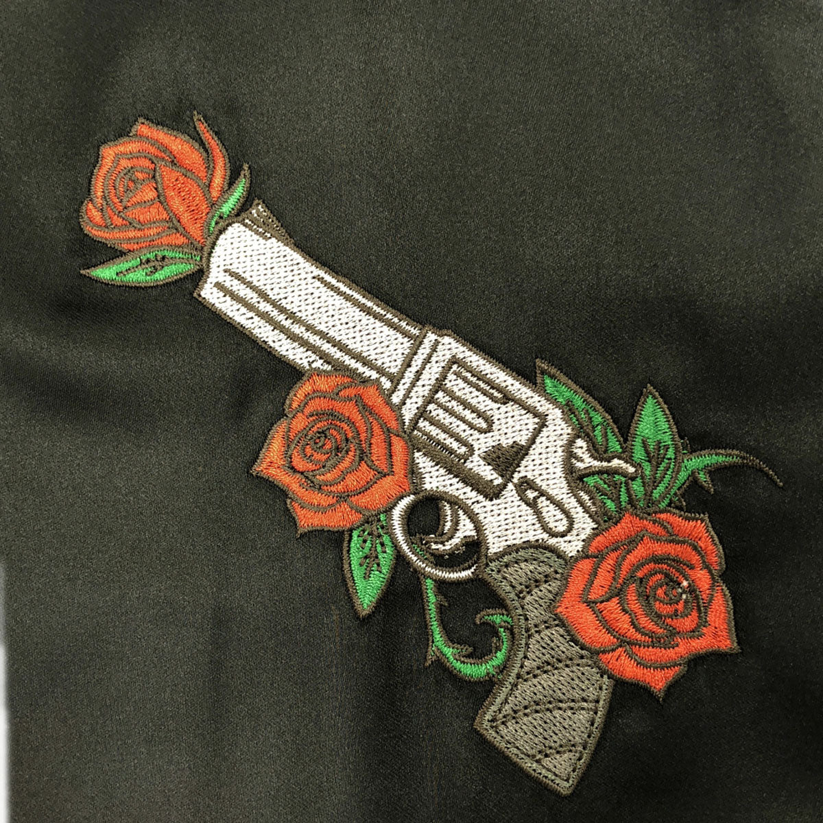 FTW エフティダブリュー 刺繍 スカジャン M ブラック For The Weekend メンズ