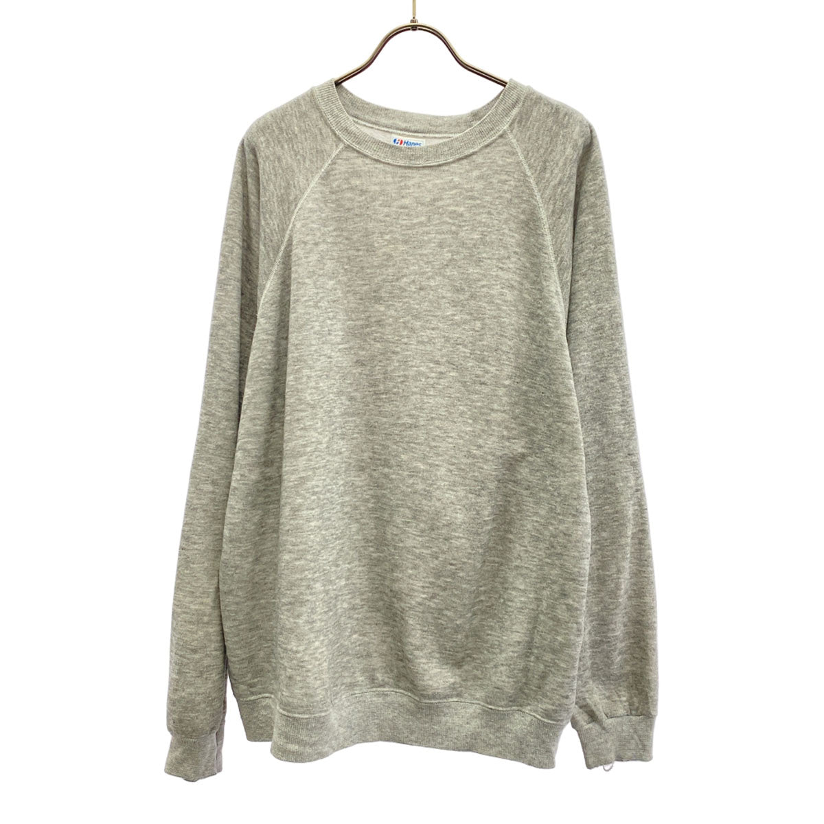 Hanes ヘインズ 80's USA製 ヴィンテージ 長袖 スウェット L グレー トレーナー メンズ