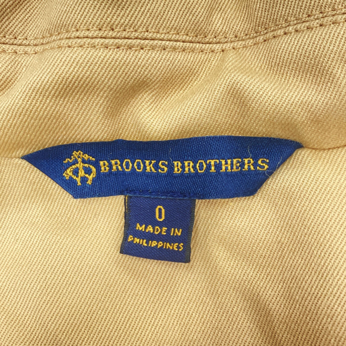 Brooks Brothers ブルックスブラザーズ フード付き トレンチコート 0 ライトベージュ レディース