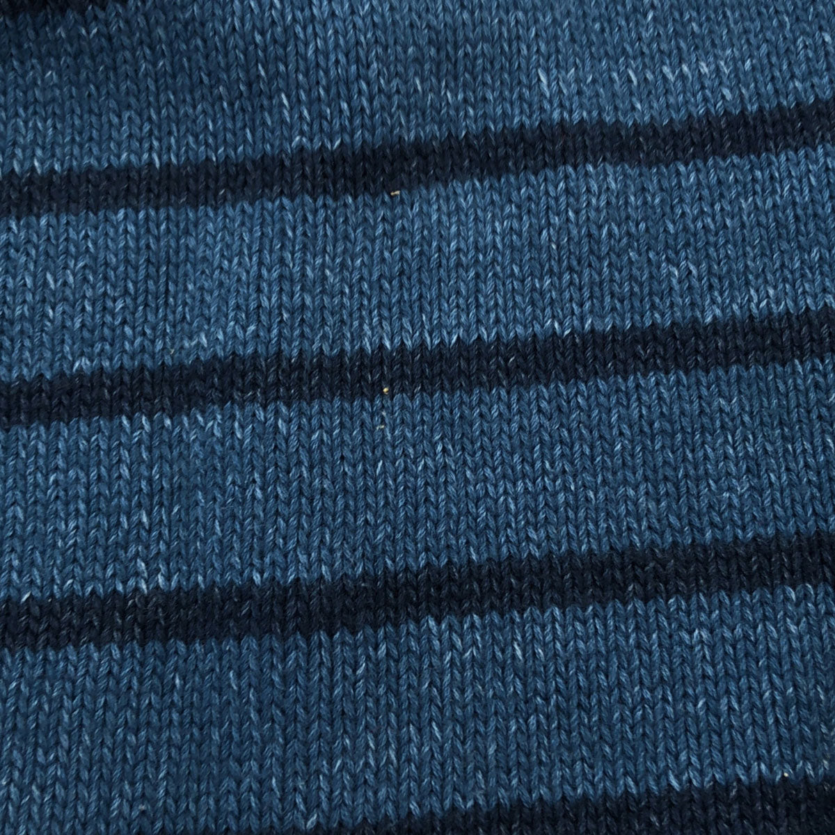 M2SQUARED エムツースクエアード ボーダー柄 長袖 ニット L ネイビー系