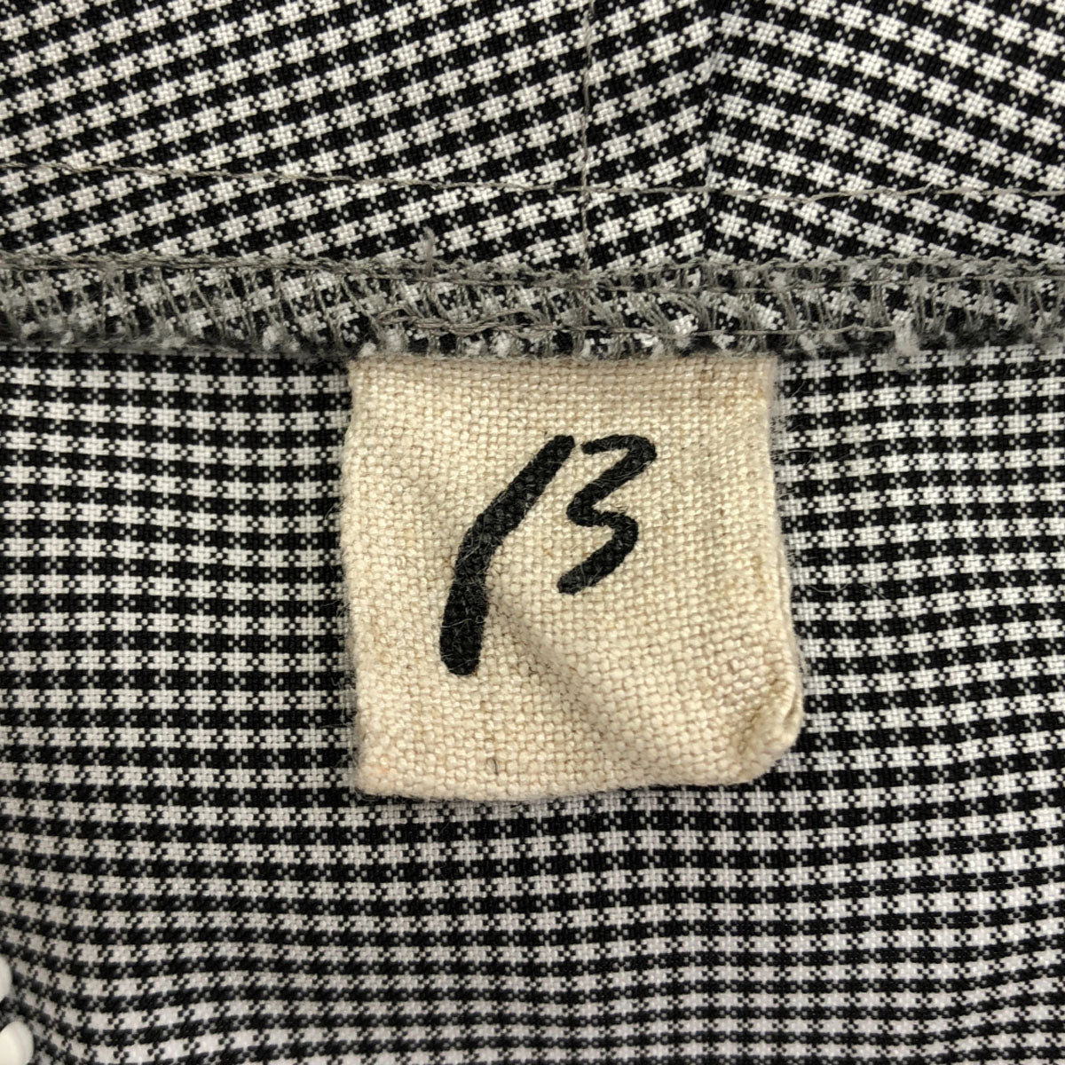 β ベータ 日本製 ギンガムチェック フーディジャケット 9 ブラック系 レディース
