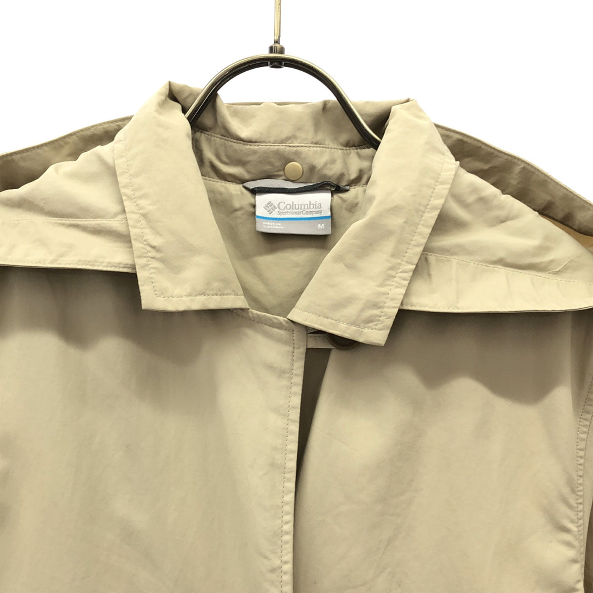 Columbia コロンビア ロゴ刺繍 マグダレーナフォールズウィメンズ ジャケット M ベージュ アウトドア PL3085 レディース