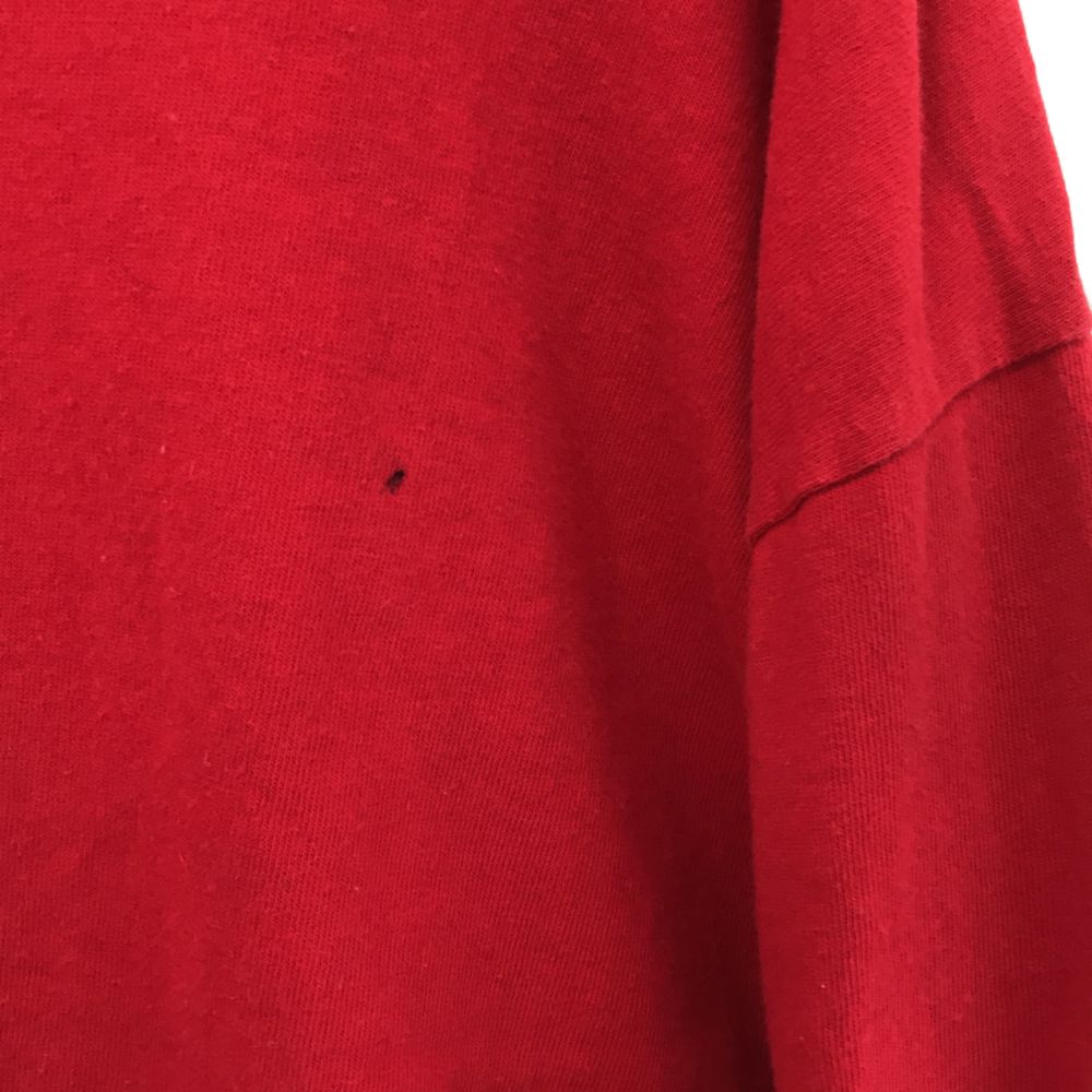 ポロジーンズ 長袖 Tシャツ L レッド POLO JEANS ロンT メンズ