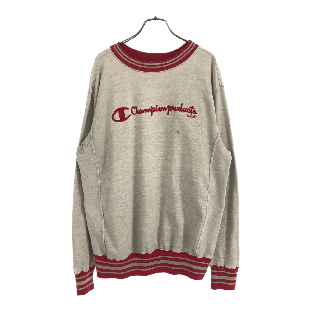 Champion products チャンピオンプロダクツ 90s 日本製 長袖 スウェット トレーナー M グレー オールド ヴィンテージ メンズ