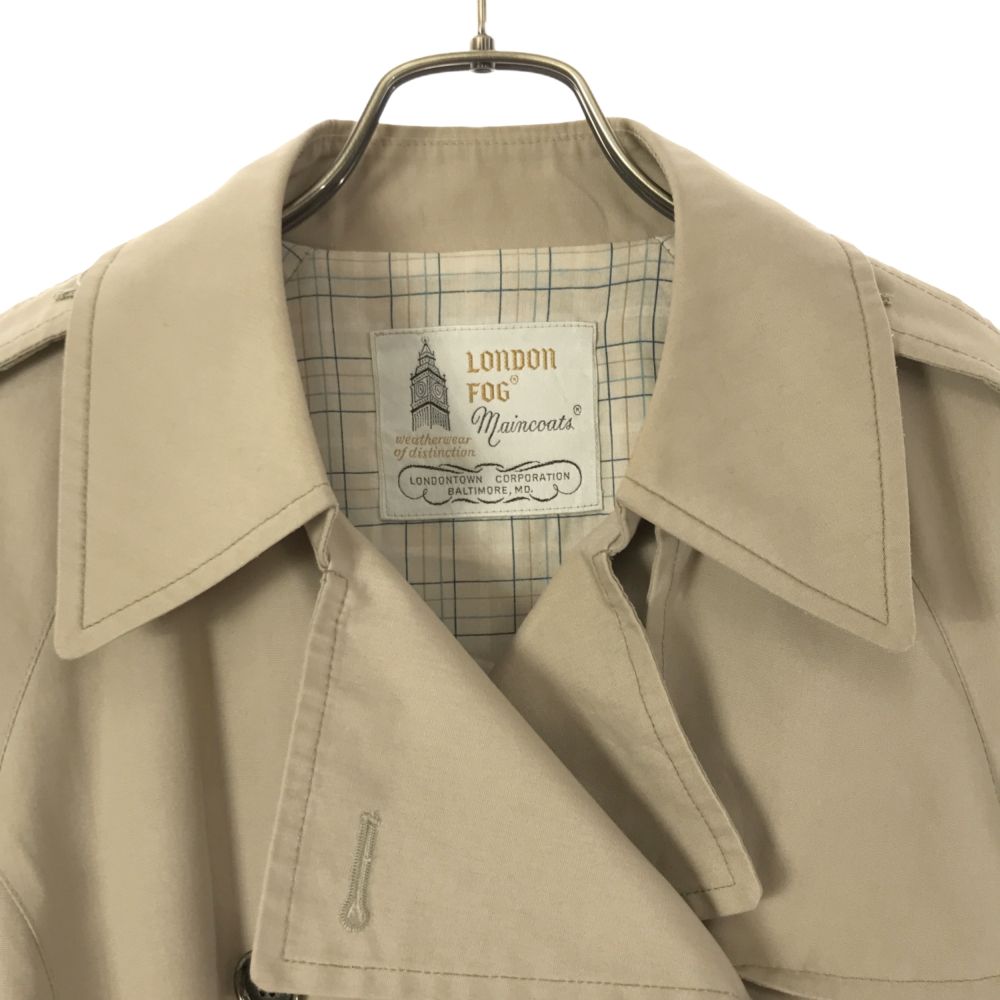 LONDON FOG ロンドンフォグ トレンチコート PETITE 10 ベージュ レディース