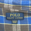 ポロラルフローレン チェック 長袖 コットンシャツ XL（18-20） ブラウン系 POLO RALPH LAUREN 胸ポケット キッズ