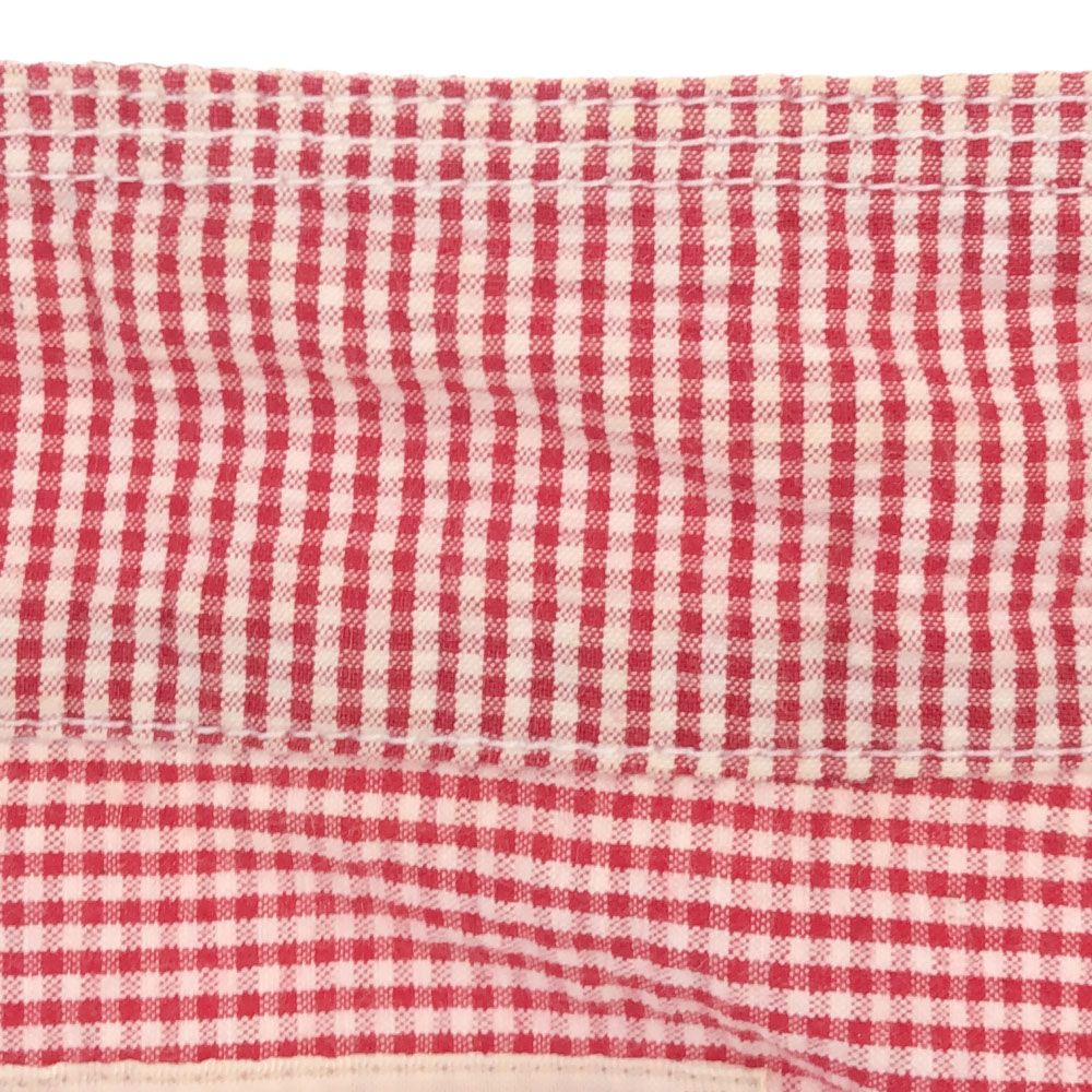 マックレガー ギンガムチェック 長袖 ジップジャケット L レッド×ホワイト McGregor メンズ