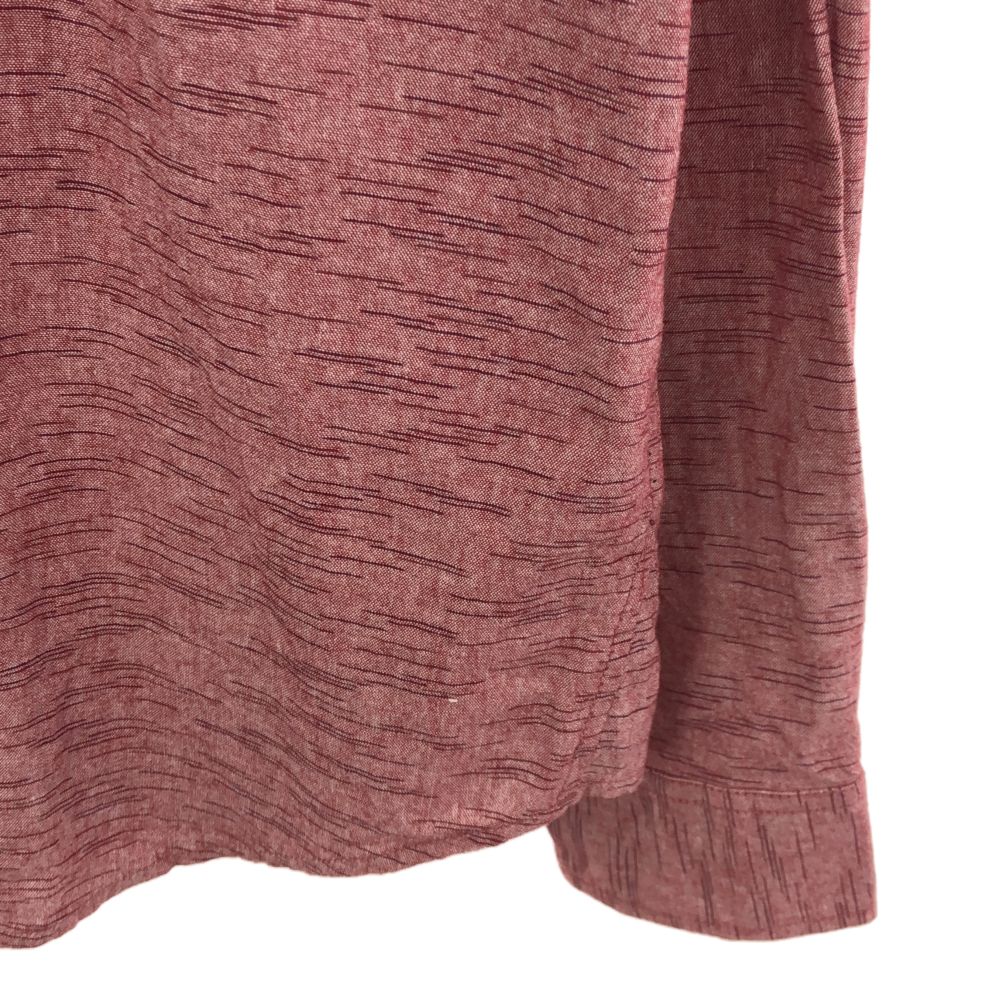 エルアールジー 長袖 シャツ M レッド LRG メンズ