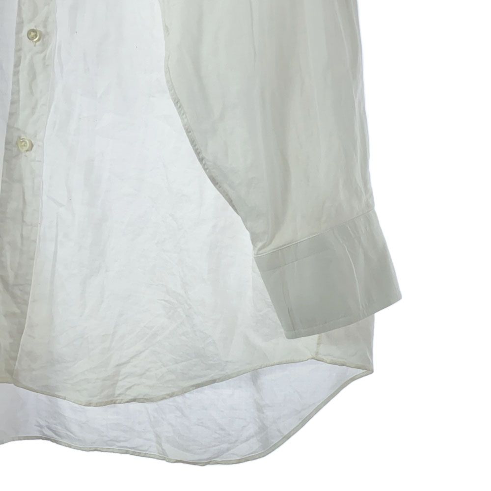 LANVIN ランバン 長袖 シャツ 42-82 ホワイト メンズ