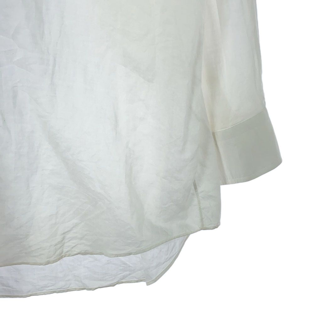 LANVIN ランバン 長袖 シャツ 42-82 ホワイト メンズ