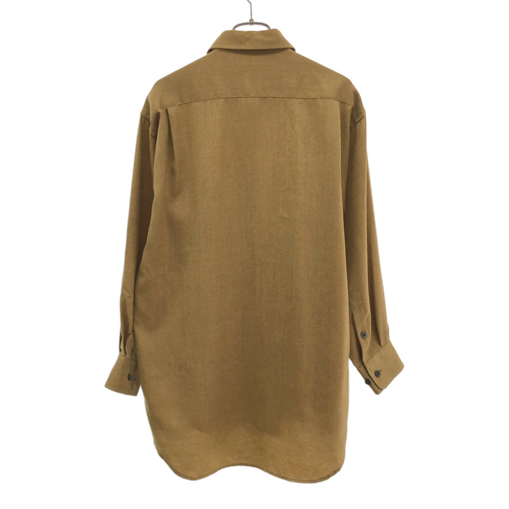 オースチンリード ウール 長袖 シャツ M マスタード Austin Reed メンズ