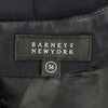 バーニーズニューヨーク 日本製 5分袖 ワンピース 36 ネイビー BARNEYS NEWYORK レディース