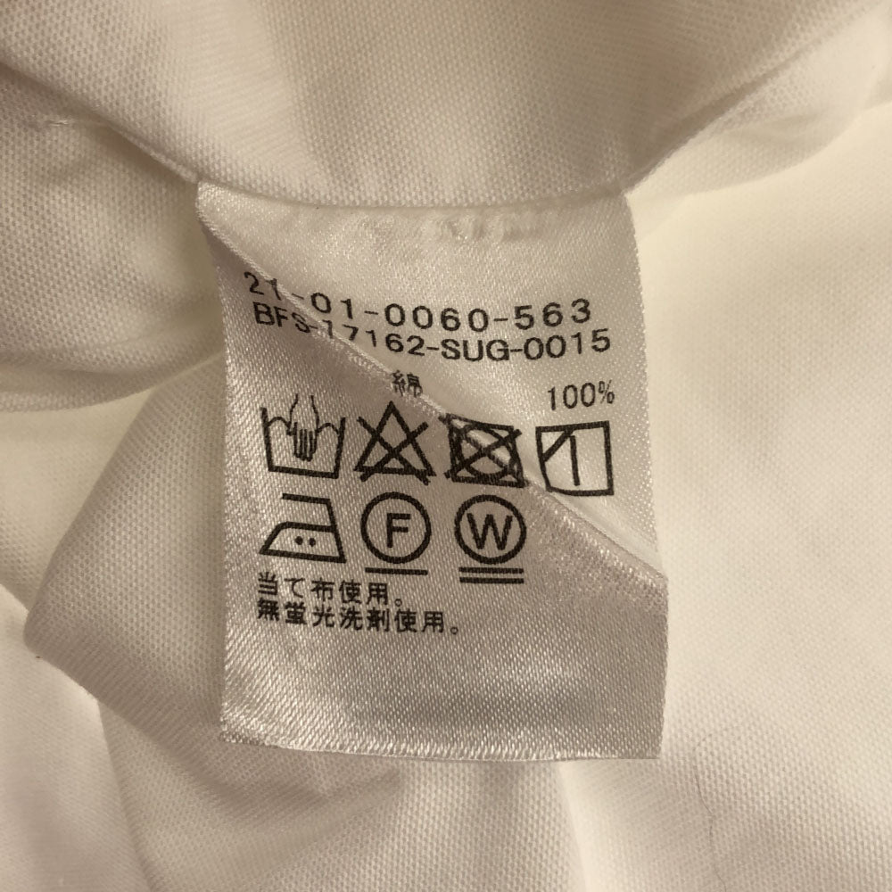 ビームスエフ 半袖 シャツ S ホワイト BEAMS F メンズ