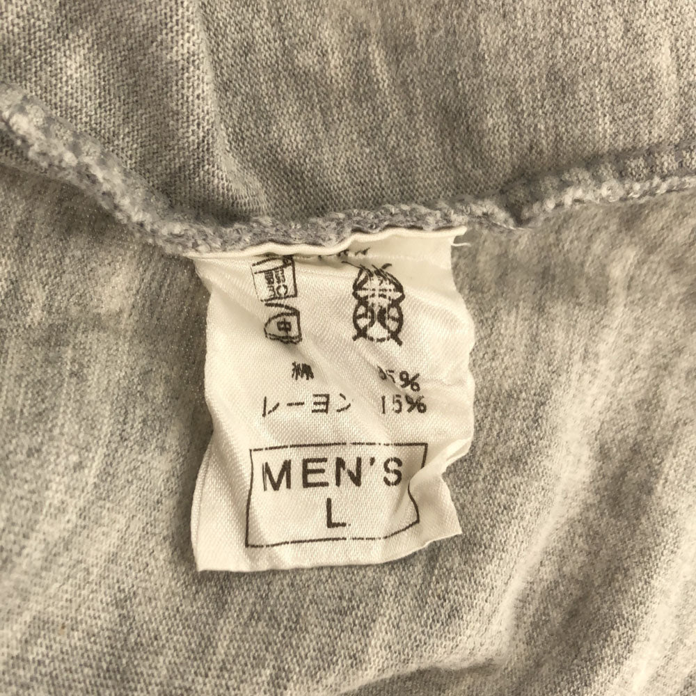 ナイキ ロゴワッペン 半袖 Tシャツ L グレー×ブラック NIKE メンズ