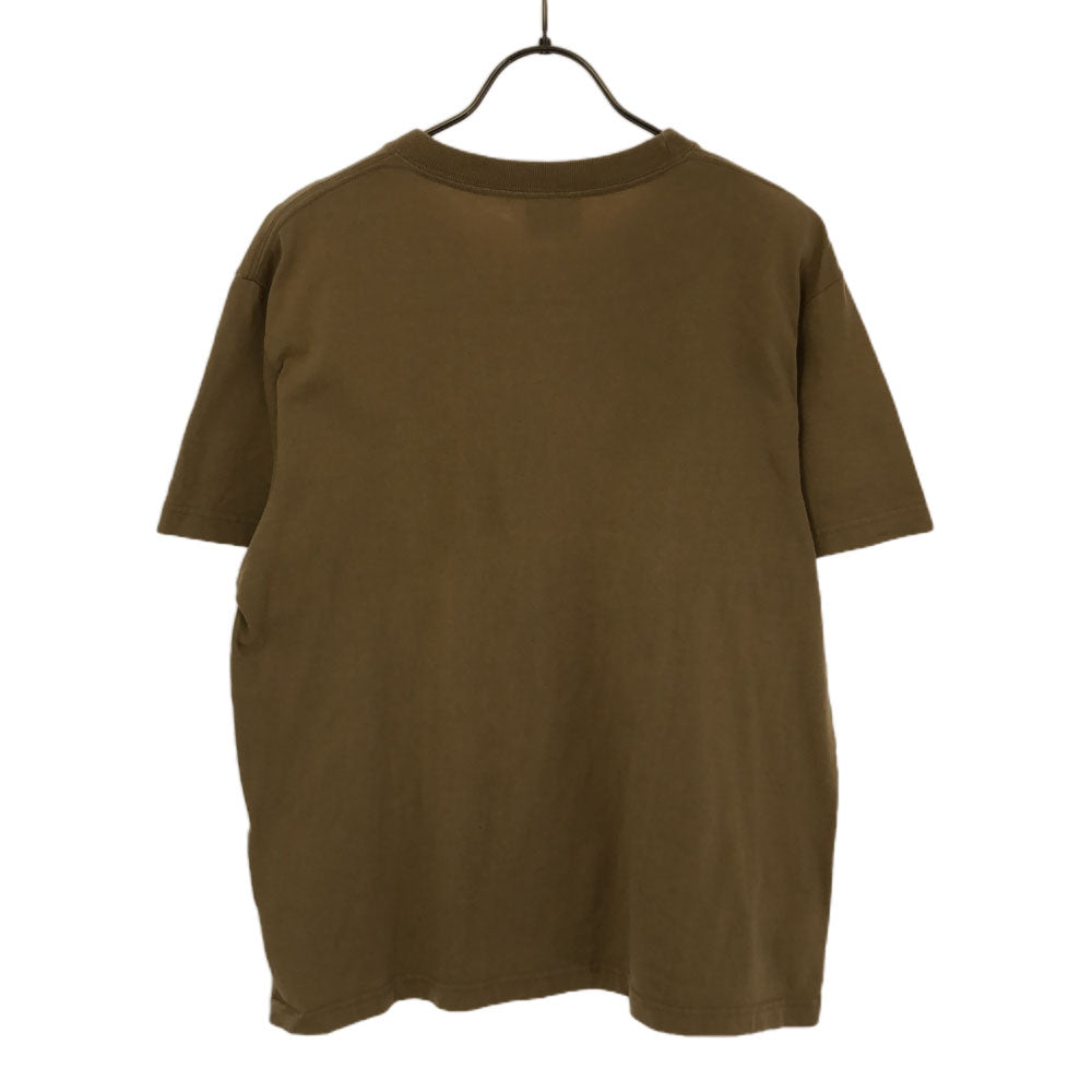 ワイルドシングス プリント 半袖 Tシャツ M カーキ WILDTHINGS メンズ