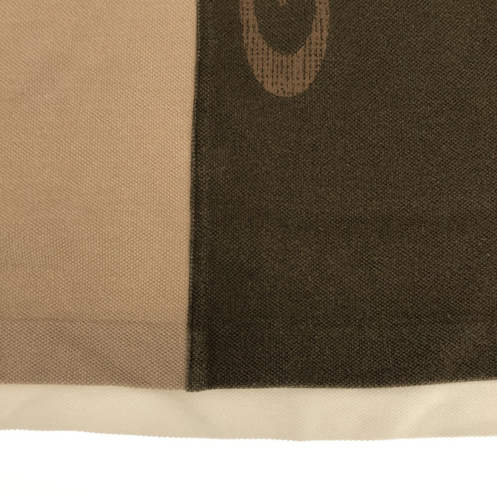 パラディーゾ 日本製 長袖 ポロシャツ L ベージュ系 Paradiso 鹿の子地 メンズ