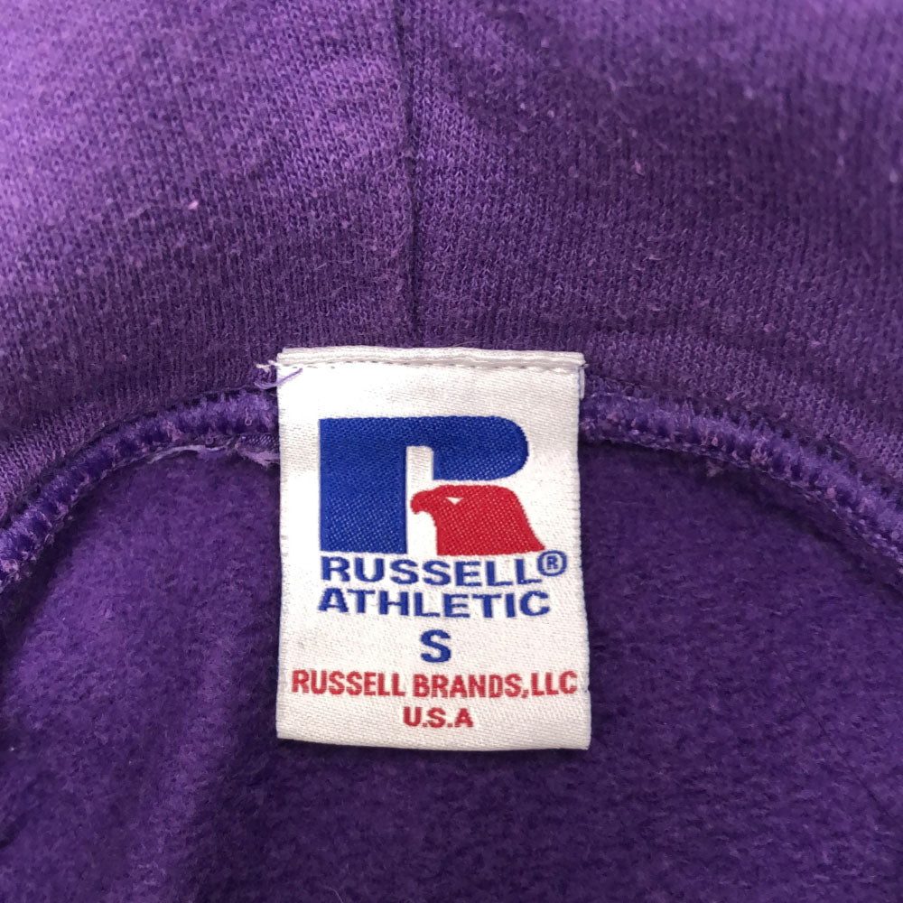 ラッセルアスレチック 長袖 スウェットパーカー S パープル RUSSELL ATHLETIC 裏起毛 メンズ