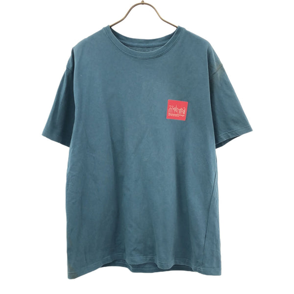 マンハッタンポーテージ 半袖 Tシャツ M ブルー系 Manhattan Portage メンズ