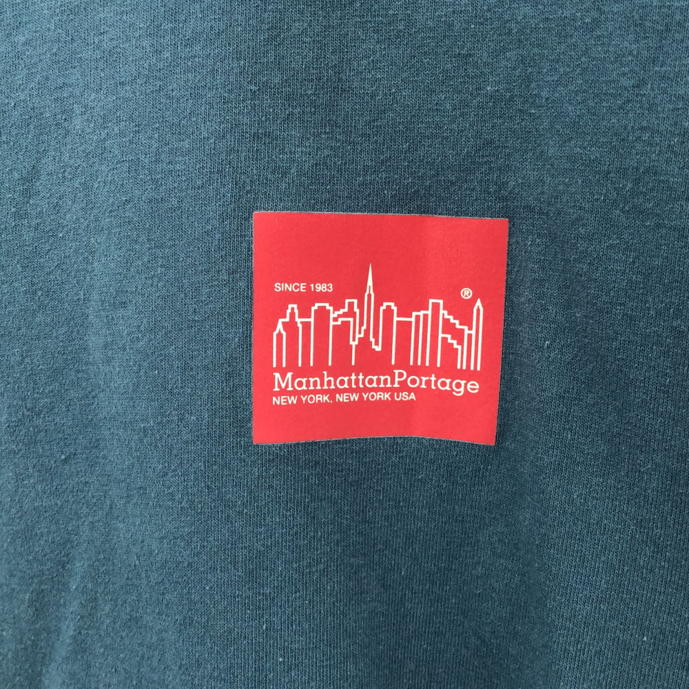 マンハッタンポーテージ 半袖 Tシャツ M ブルー系 Manhattan Portage メンズ