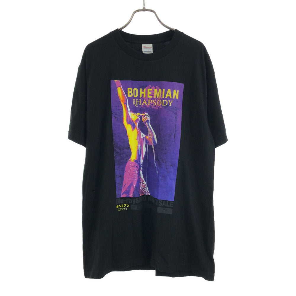 プリンス ボヘミアンラプソディー プリント 半袖 Tシャツ L ブラック Prince メンズ