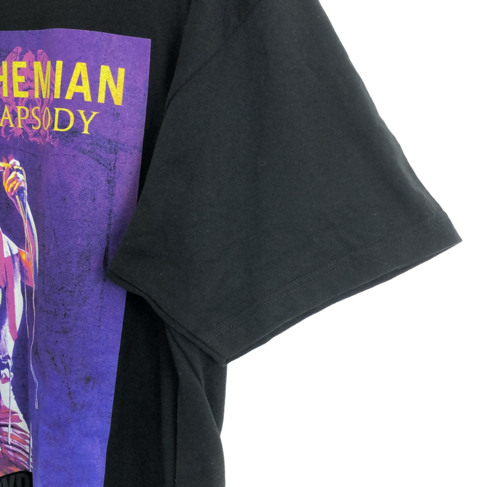プリンス ボヘミアンラプソディー プリント 半袖 Tシャツ L ブラック Prince メンズ