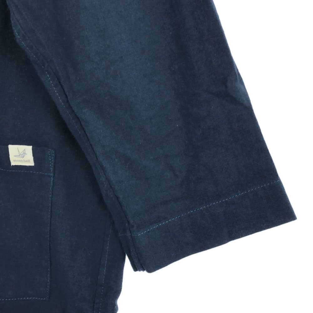 KAMIKO カミコ モンベル 7分袖 カットソー XS ネイビー montbell レディース