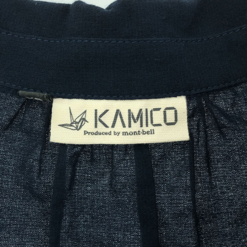 KAMIKO カミコ モンベル 7分袖 カットソー XS ネイビー montbell レディース