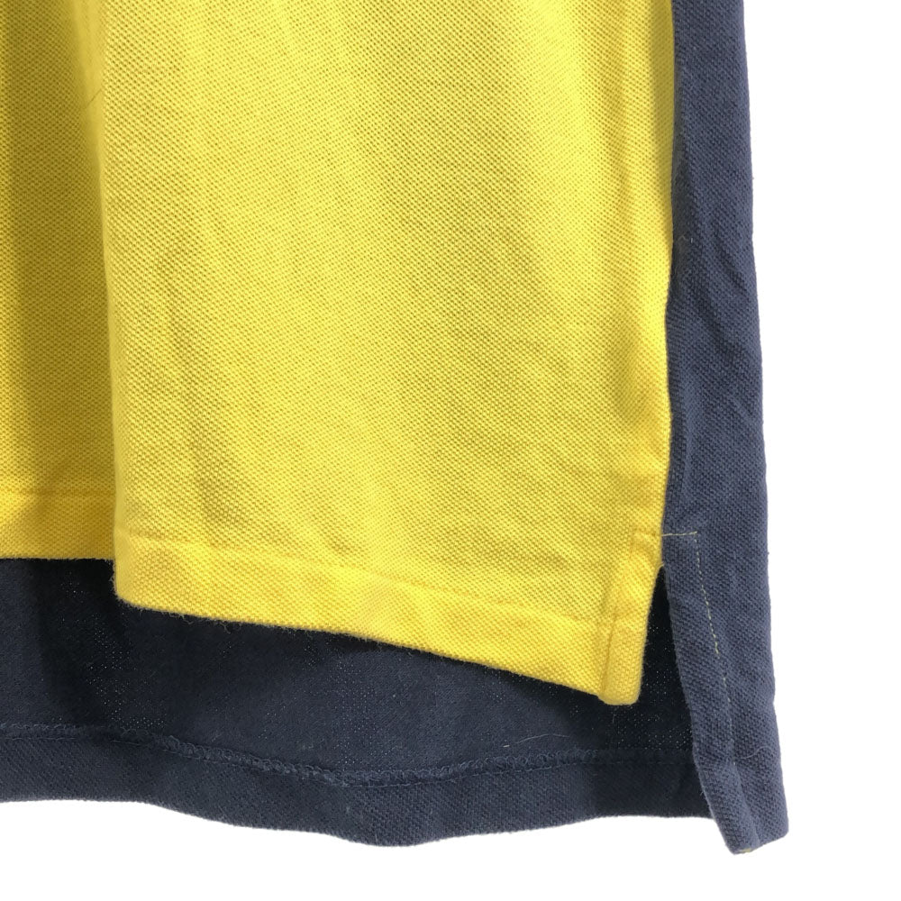 ポロバイラルフローレン ビッグポニー 半袖 ポロシャツ XL（18-20） イエロー Polo by Ralph Lauren 鹿の子地 キッズ