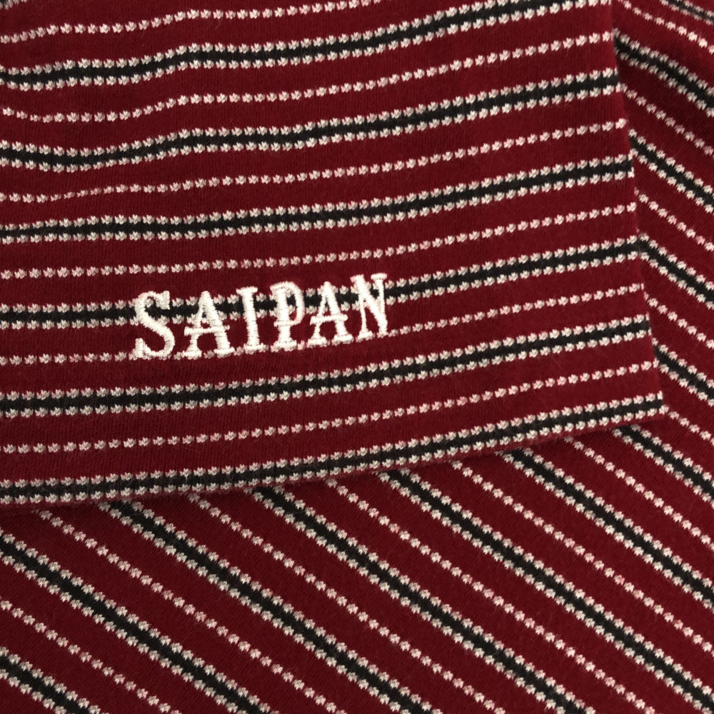 ナイキ ボーダー 半袖 ポロシャツ S レッド系 NIKE メンズ