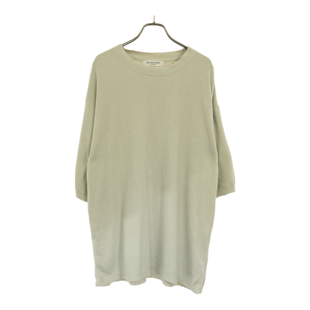 ジェラートピケオム 5分袖 ルームウェア L ホワイト系 GELATO PIQUE HOMME ジェラピケ メンズ