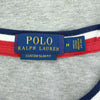 ポロラルフローレン ワッペン 半袖 Tシャツ M グレー POLO RALPH LAUREN メンズ