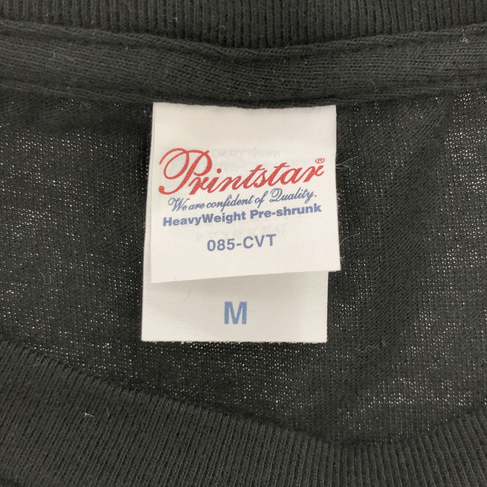 プリントスター dragongate japan pro-wrestling プリント 半袖 Tシャツ M ブラック Printstar プロレス メンズ