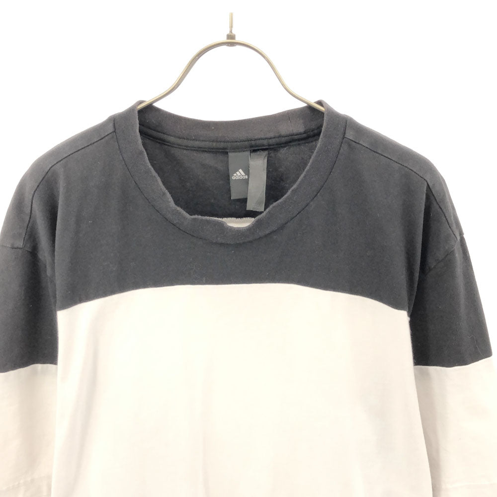 アディダス 半袖 Tシャツ 3XL ホワイト×ブラック adidas ビッグサイズ FREELIFT メンズ
