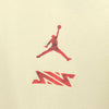 美品 ジョーダン バックプリント 半袖 Tシャツ M ベージュ系 JORDAN NIKE メンズ