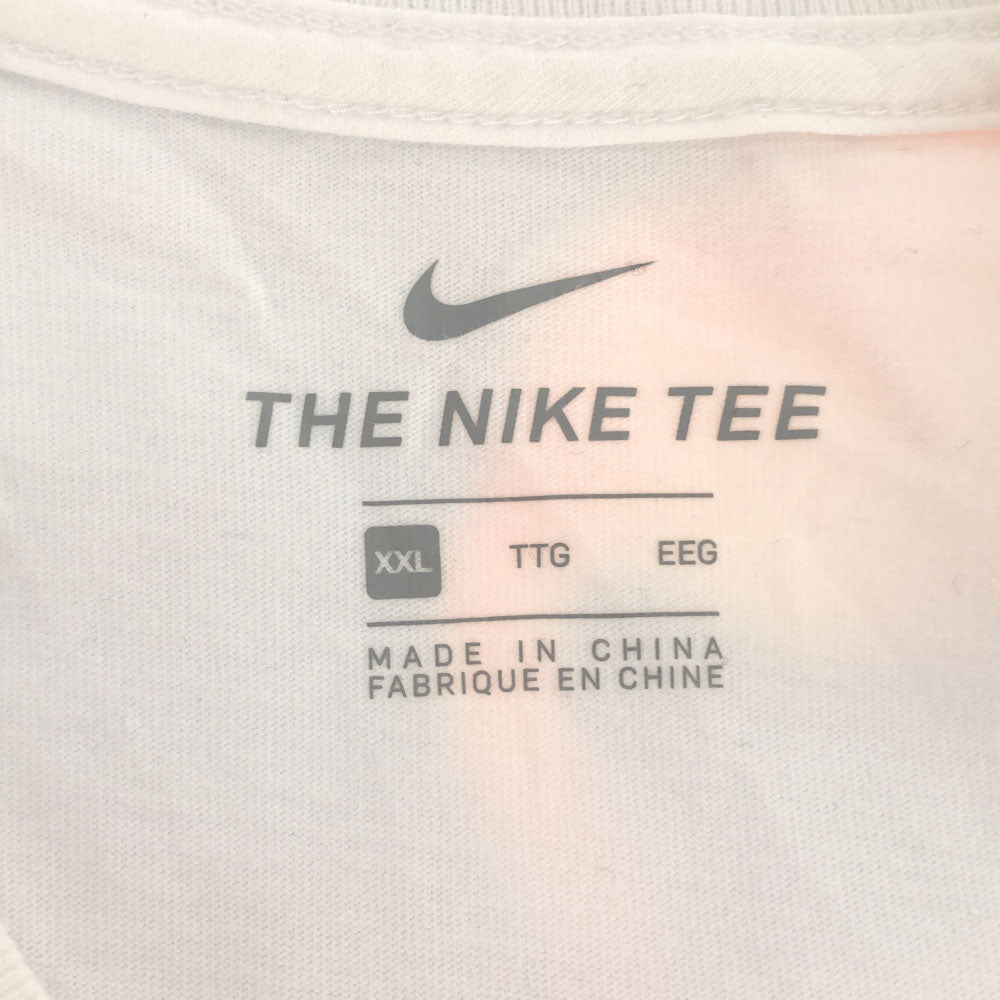 ナイキ プリント 半袖 Tシャツ XXL ホワイト NIKE ビッグサイズ メンズ
