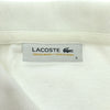 ラコステ 日本製 半袖 ポロシャツ 3 ホワイト LACOSTE 鹿の子地 メンズ