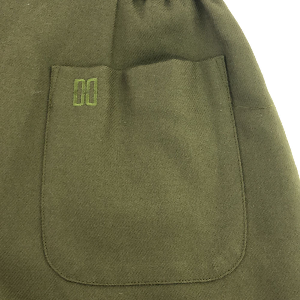 ダックス 日本製 ウール キュロットパンツ 60-86 カーキ DAKS レディース