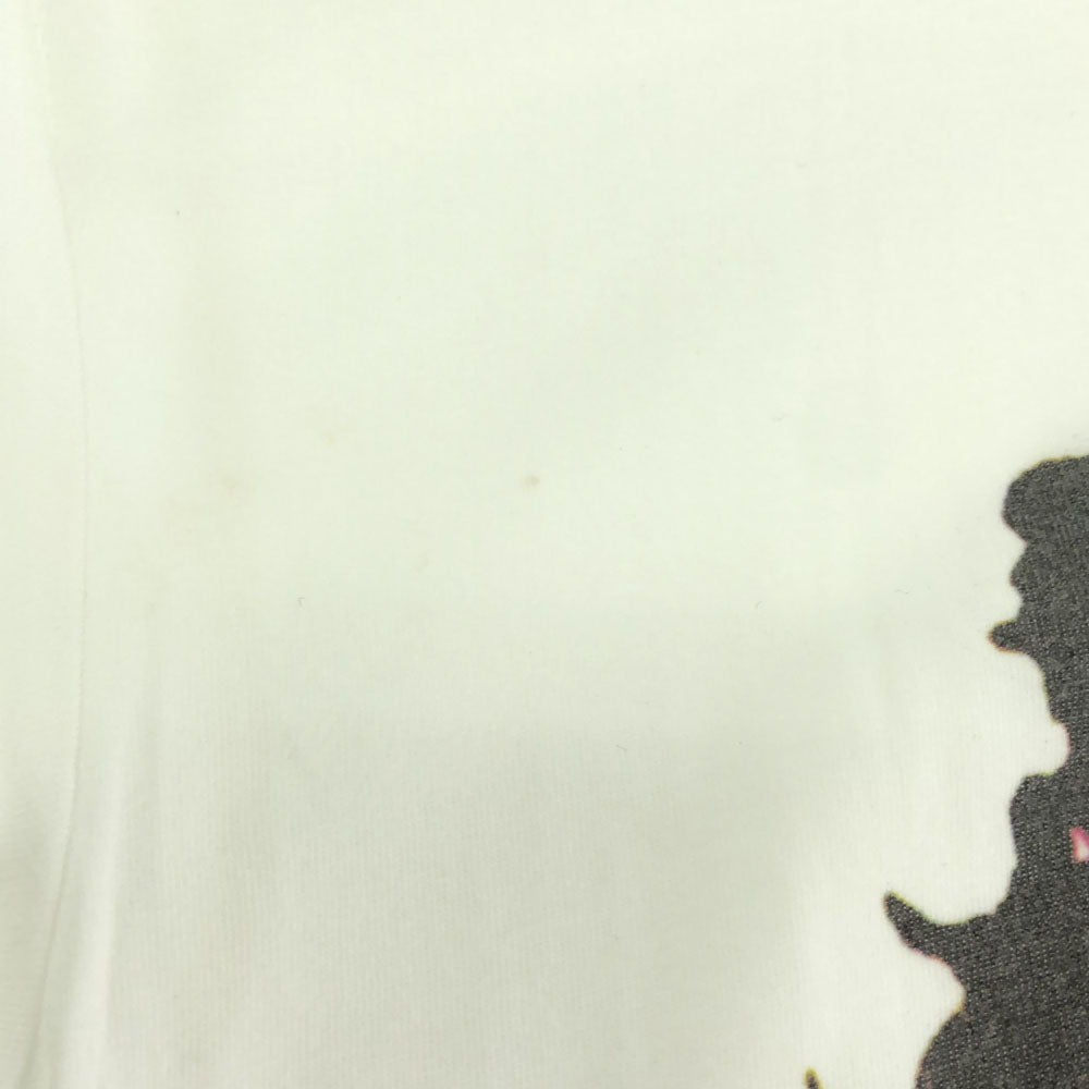 ダイアルナインアップ ボブディラン プリント 半袖 Tシャツ S ホワイト系 DIAL9UP chimes of freedom バンT メンズ