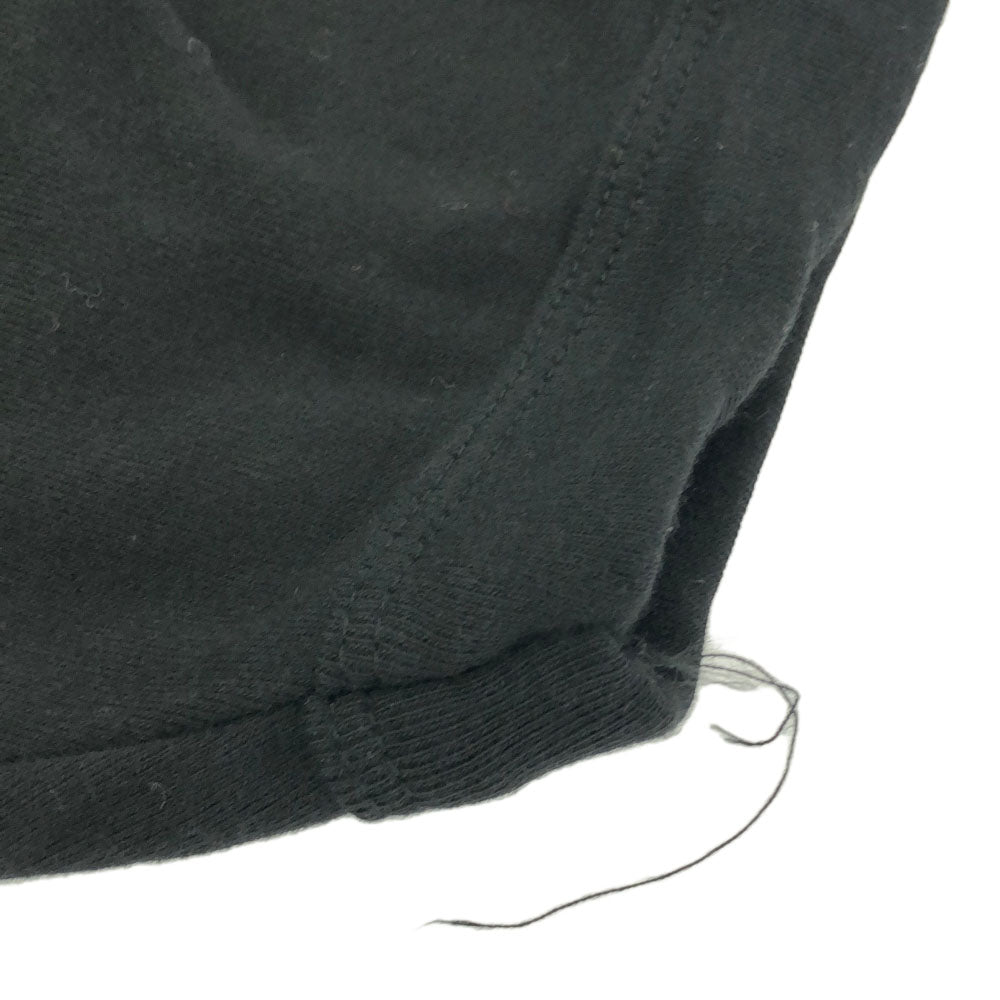 DOLCE&GABBANA ドルチェアンドガッバーナ イタリア製 ワッペン 半袖 Vネック Tシャツ 50 ブラック メンズ