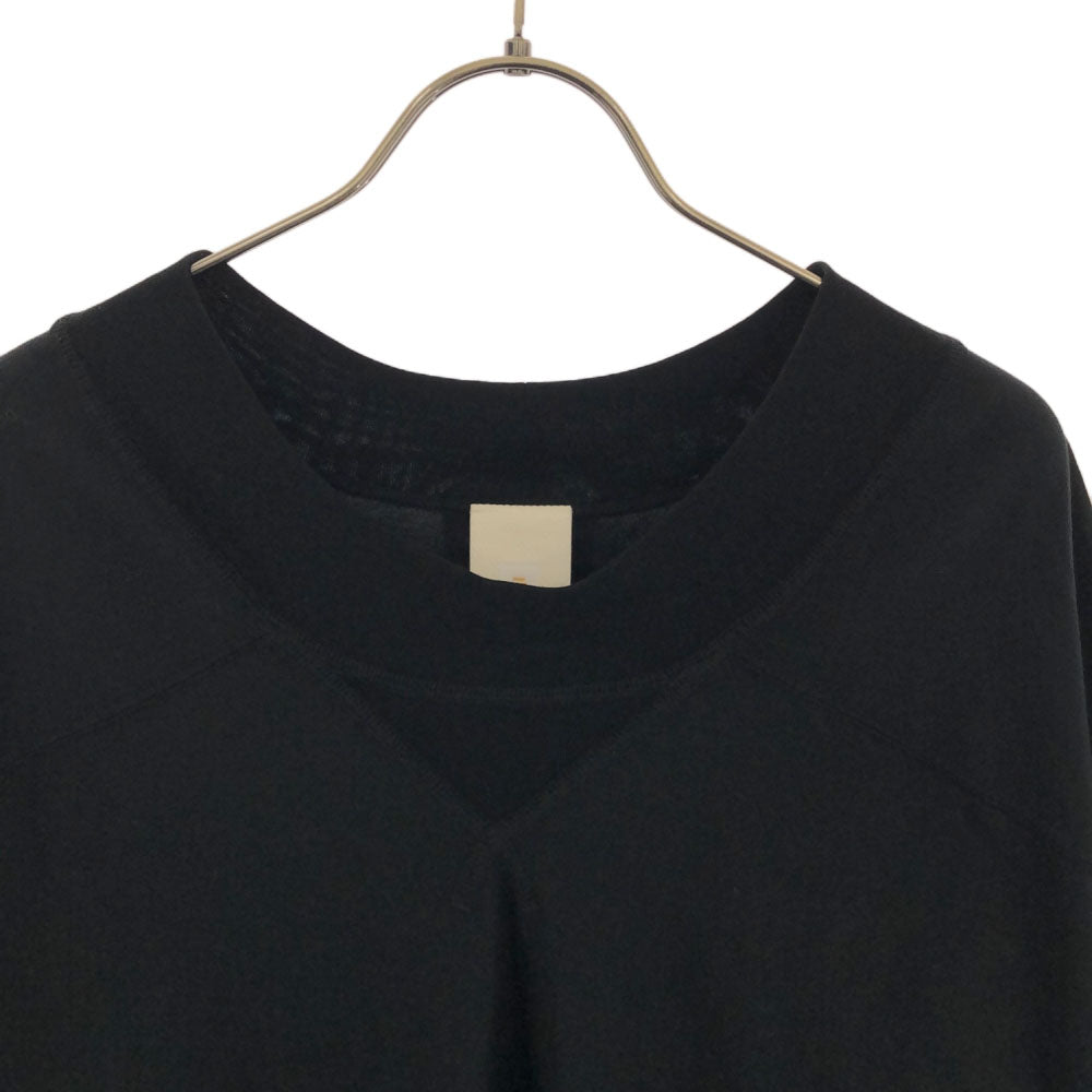 eriutsugi エリウツギ 日本製 7分袖 カットソー F ブラック レディース