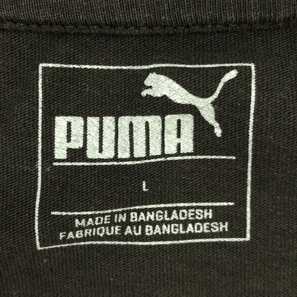 プーマ プリント 半袖 Tシャツ L ブラック PUMA メンズ