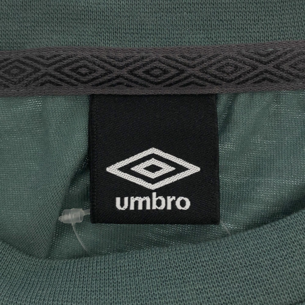 未使用 アンブロ バックプリント 半袖 Tシャツ O グリーン umbro ポケT メンズ