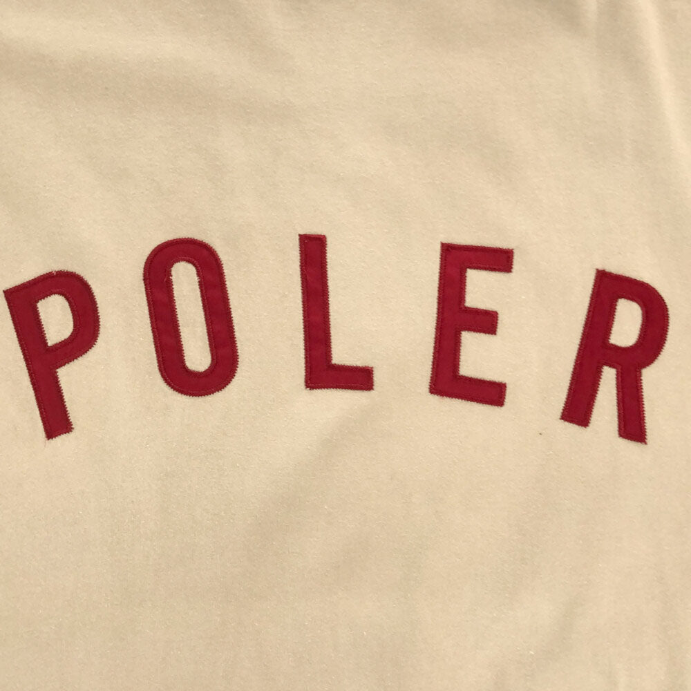 ポーラー ロゴ 半袖 Tシャツ XL ベージュ POLER メンズ