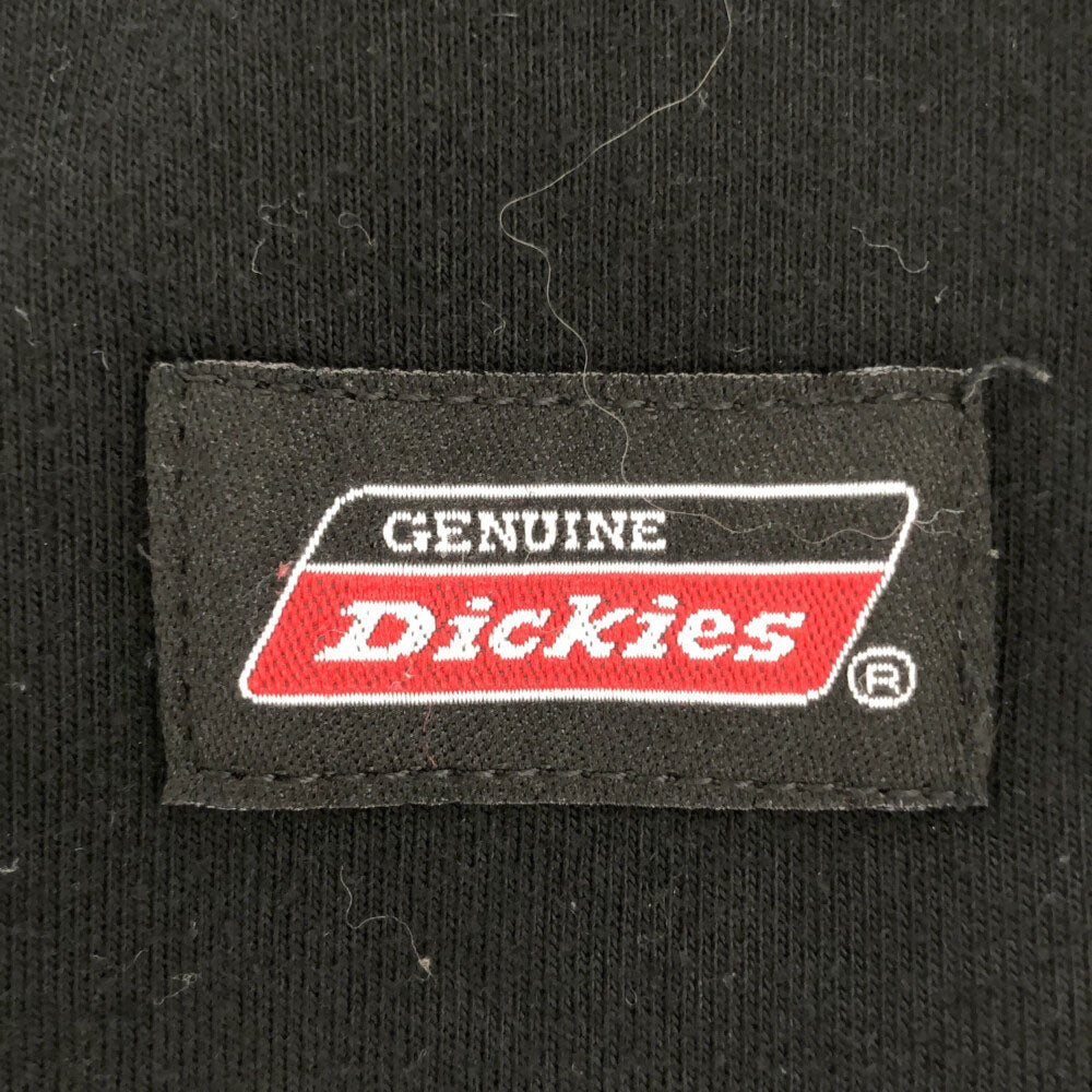 ディッキーズ プリント 長袖 Tシャツ ブラック Dickies ロンT メンズ