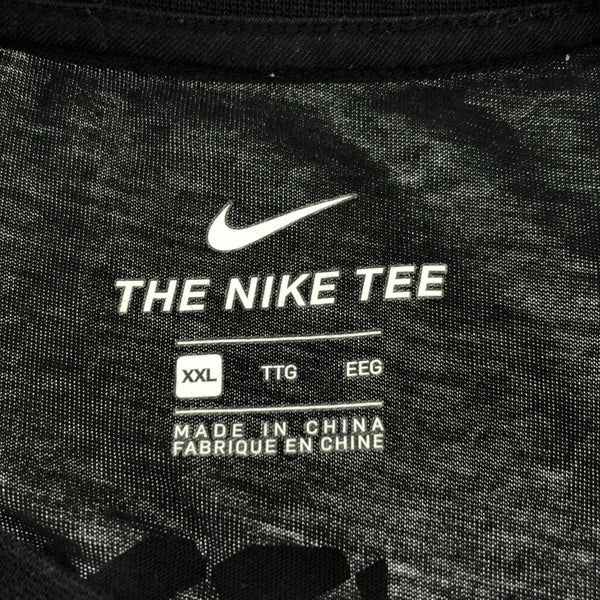 ナイキ プリント 半袖 Tシャツ XXL ブラック系 NIKE ビッグサイズ Nike メンズ