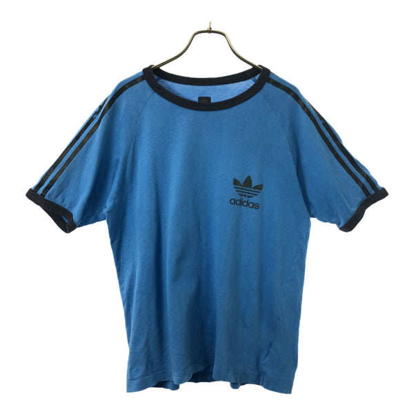 アディダス トレフォイルロゴ 半袖 Tシャツ L ブルー adidas メンズ