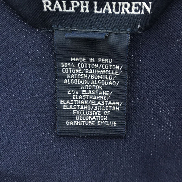 ラルフローレン 半袖 ワンピース 4/4T ネイビー RALPH LAUREN キッズ